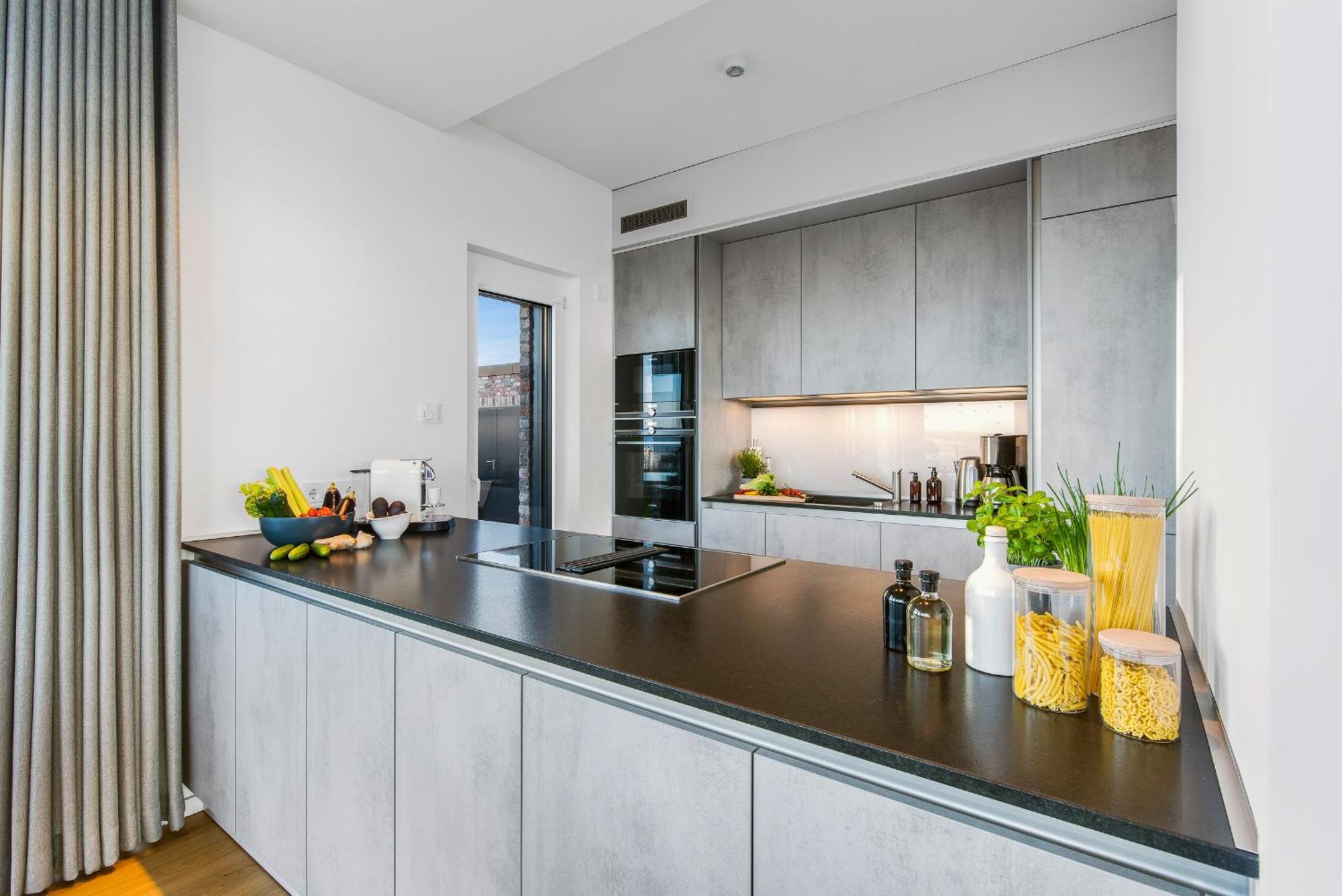 Villa King Erste Lage, Dachterrasse, Meerblick, Carport, Kamin, Sauna, Terrasse, Aussenrolllaeden Olpenitz Kültér fotó