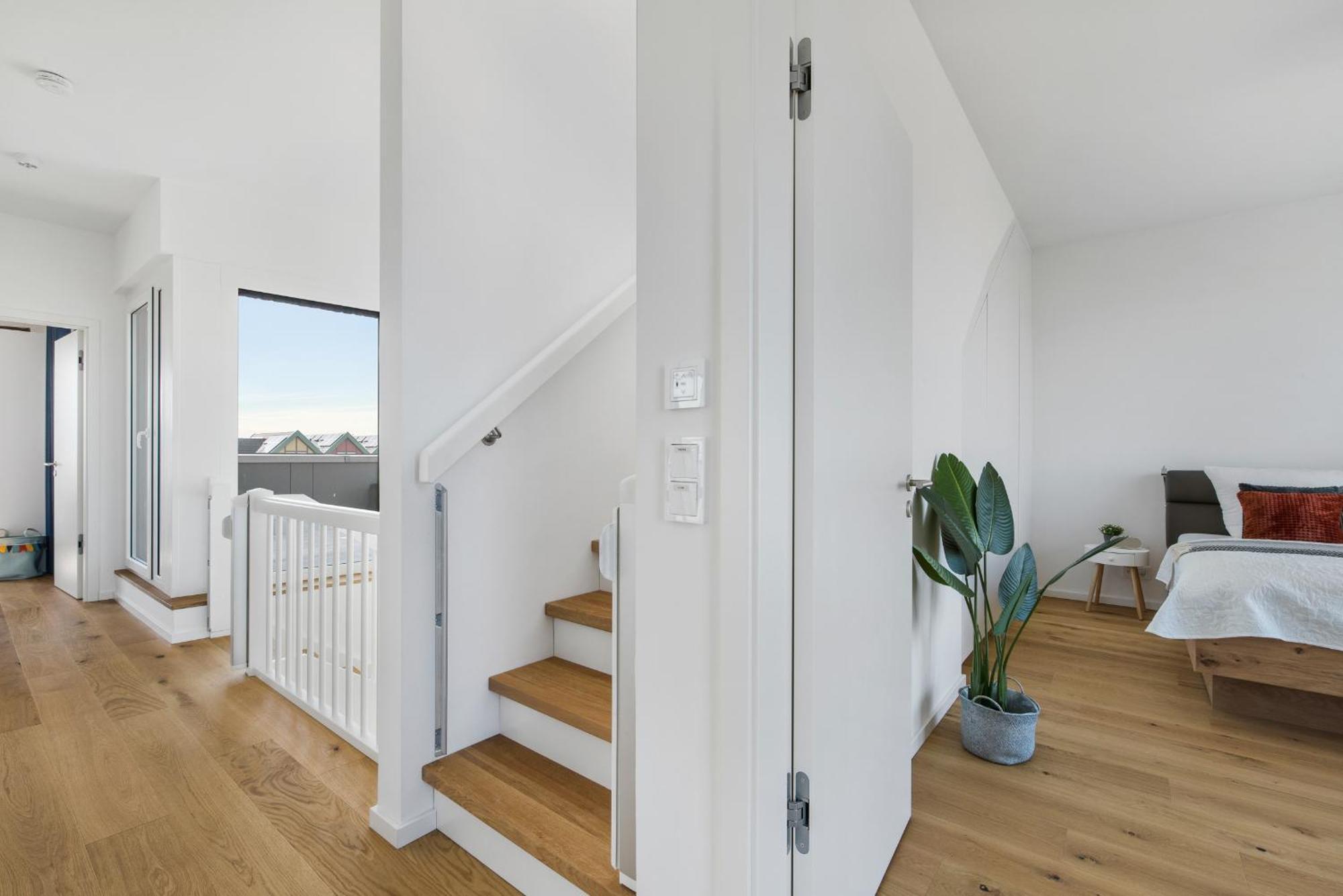 Villa King Erste Lage, Dachterrasse, Meerblick, Carport, Kamin, Sauna, Terrasse, Aussenrolllaeden Olpenitz Kültér fotó
