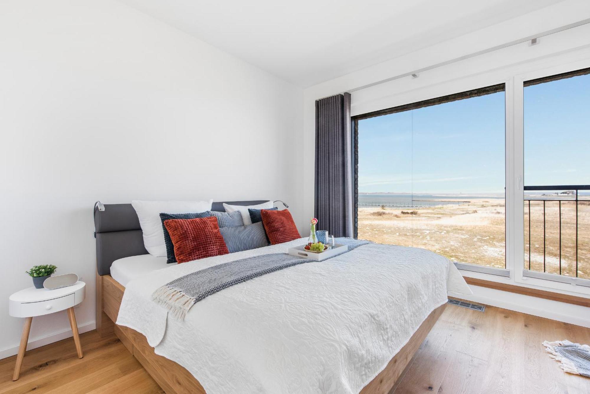 Villa King Erste Lage, Dachterrasse, Meerblick, Carport, Kamin, Sauna, Terrasse, Aussenrolllaeden Olpenitz Kültér fotó