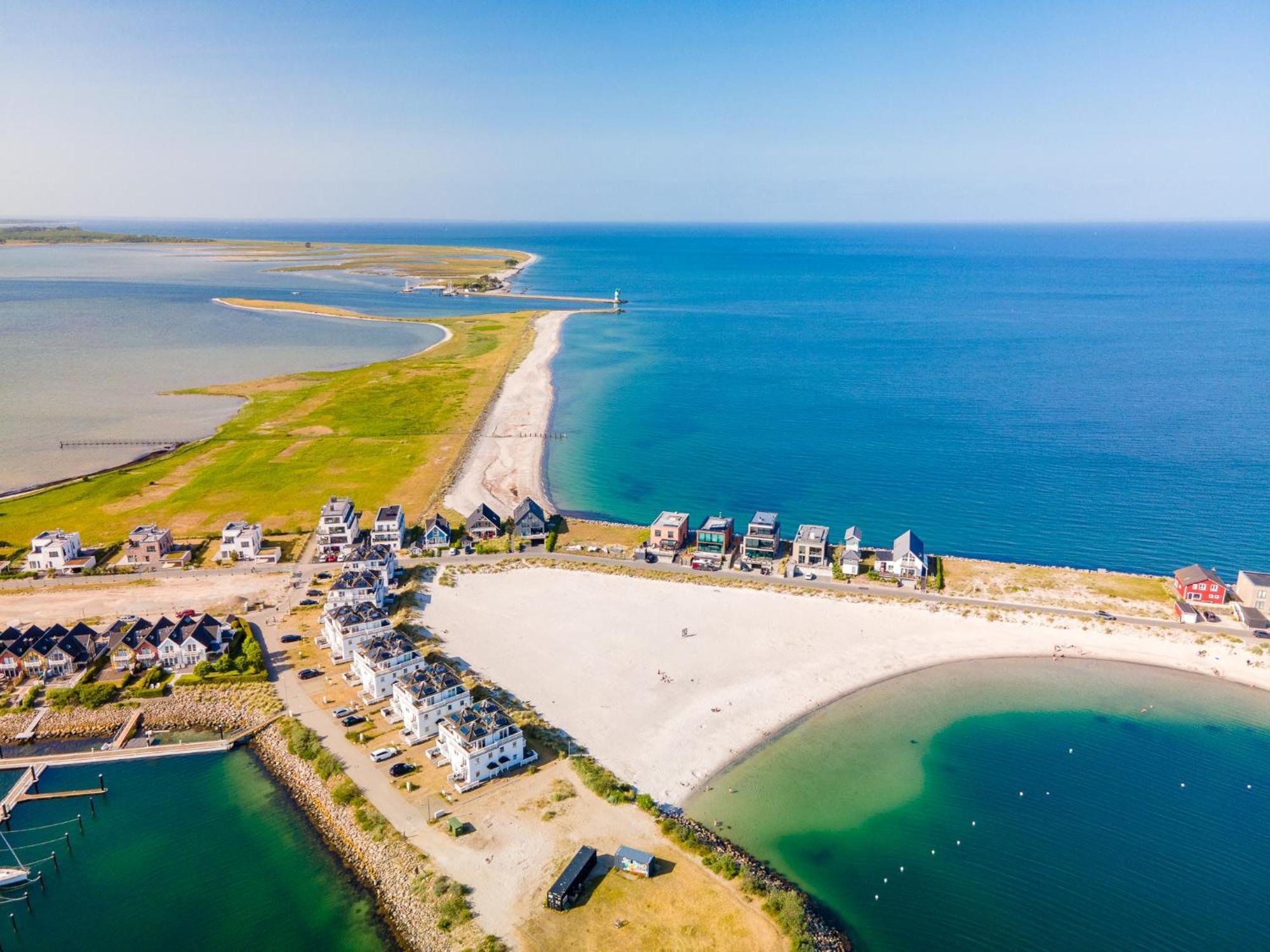 Villa King Erste Lage, Dachterrasse, Meerblick, Carport, Kamin, Sauna, Terrasse, Aussenrolllaeden Olpenitz Kültér fotó